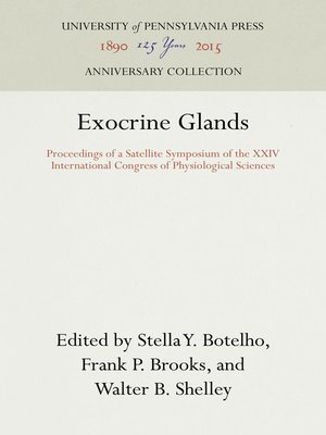 cover image of Exocrine Glands